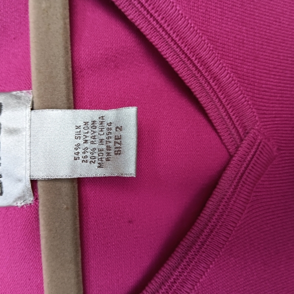 Chico's Two Piece Sweater And Top Set Size 2 - Picture 7 of 10